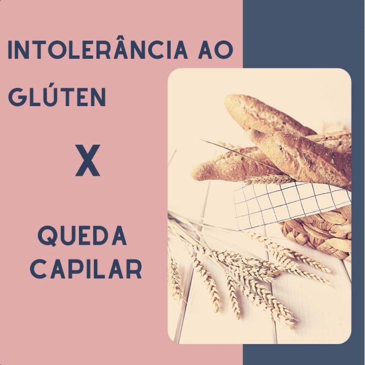 gluten queda capilar